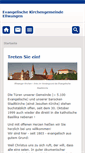 Mobile Screenshot of kirche-ellwangen.de